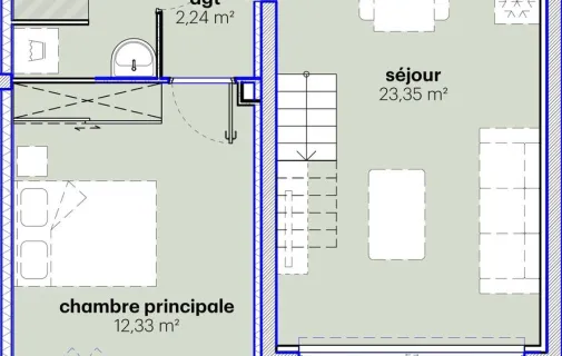 Location Saint-Ouen-l'Aumône Appartement 039a5901