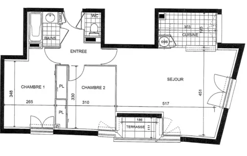 Location Saint-Cyr-l'École Appartement 04106144