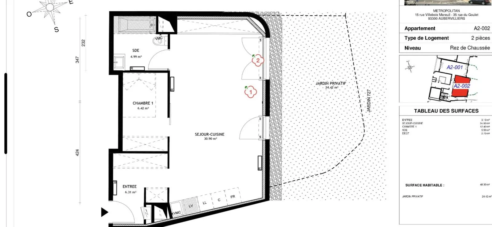 Location Aubervilliers Appartement 0f08d3e6