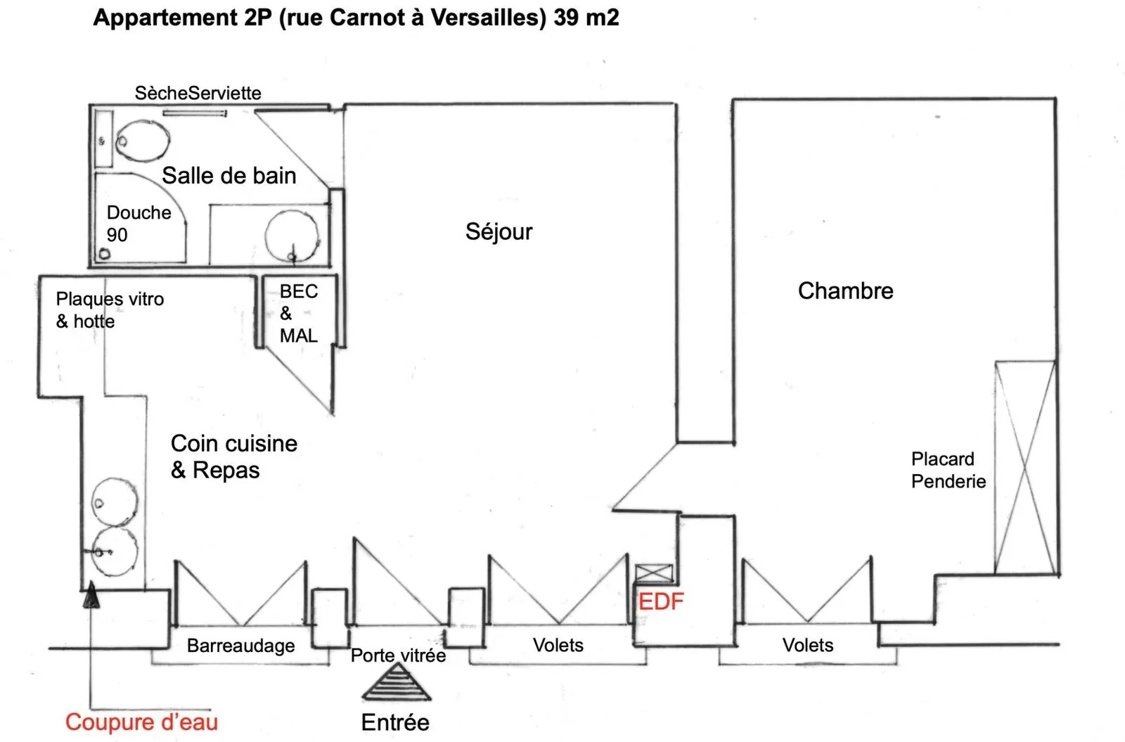 Location Versailles Appartement 2d8bcccc