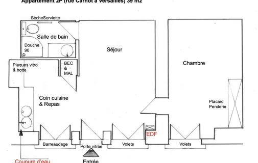 Location Versailles Appartement 2d8bcccc