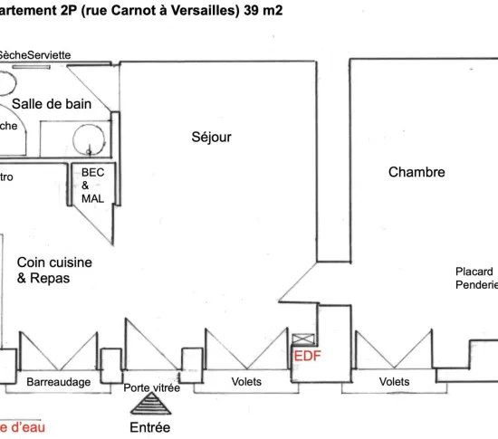 Location Versailles Appartement 2d8bcccc