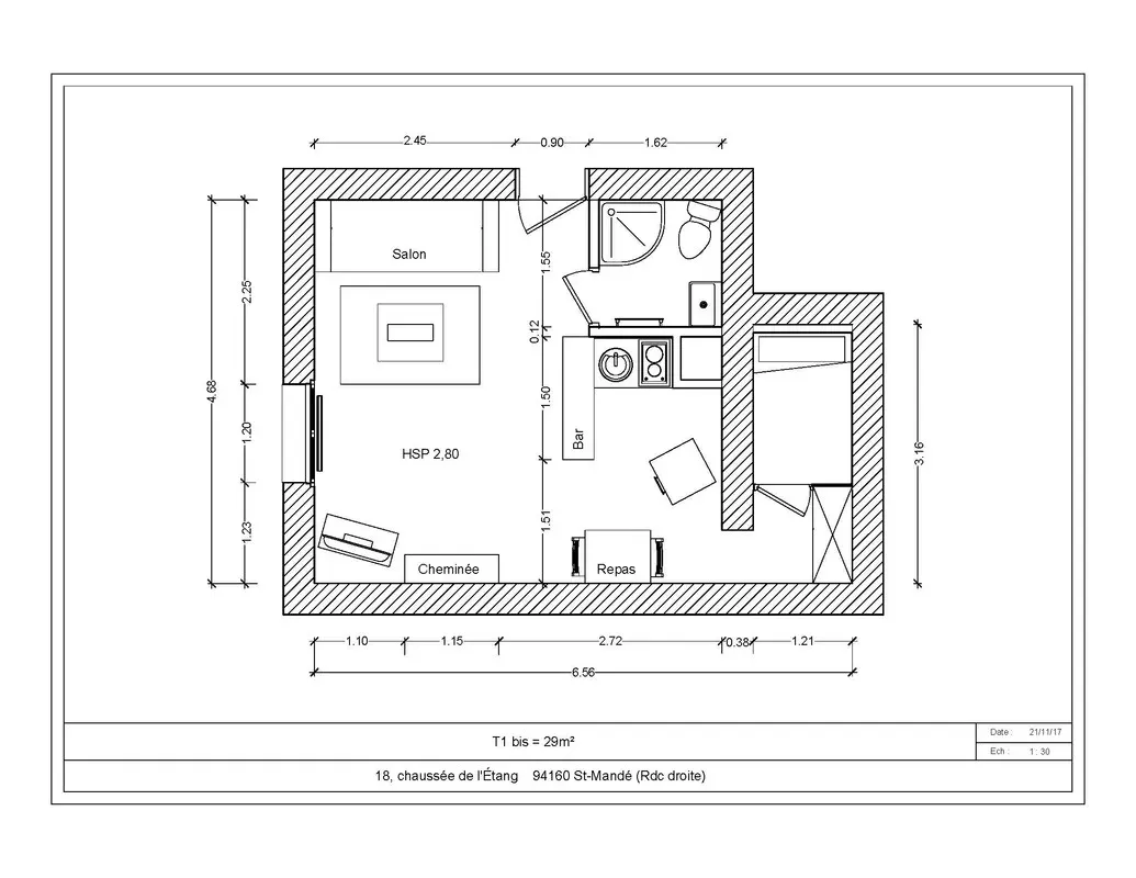 Location Saint-Mandé Appartement 66794772bc5e