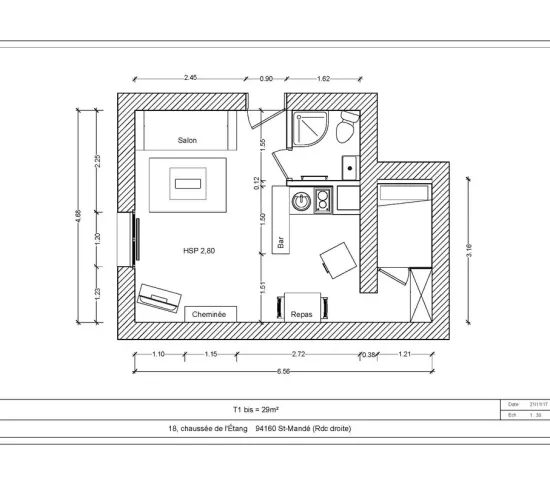 Location Saint-Mandé Appartement 66794772bc5e