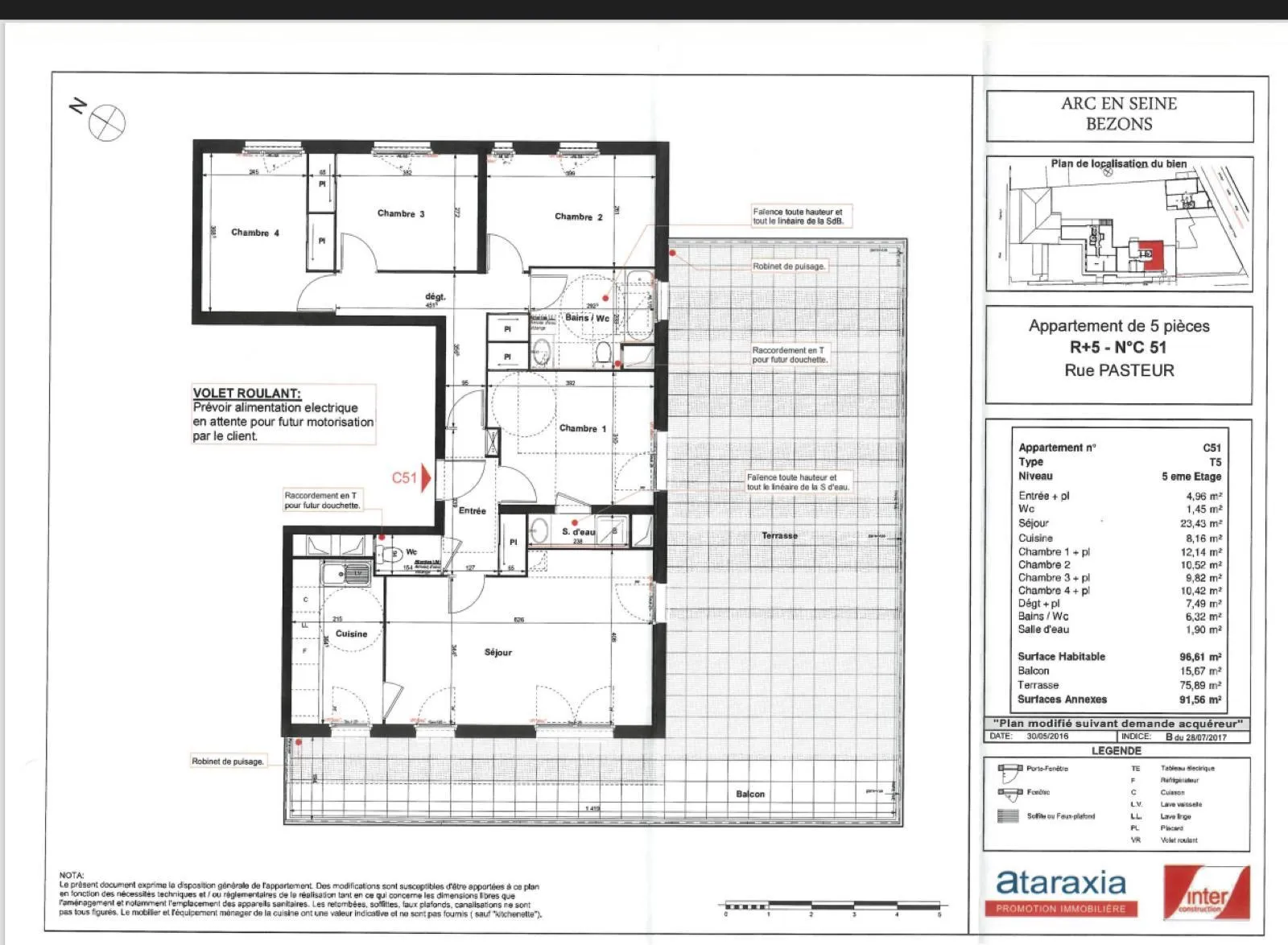 Location Bezons Appartement 66c9e72a8db5