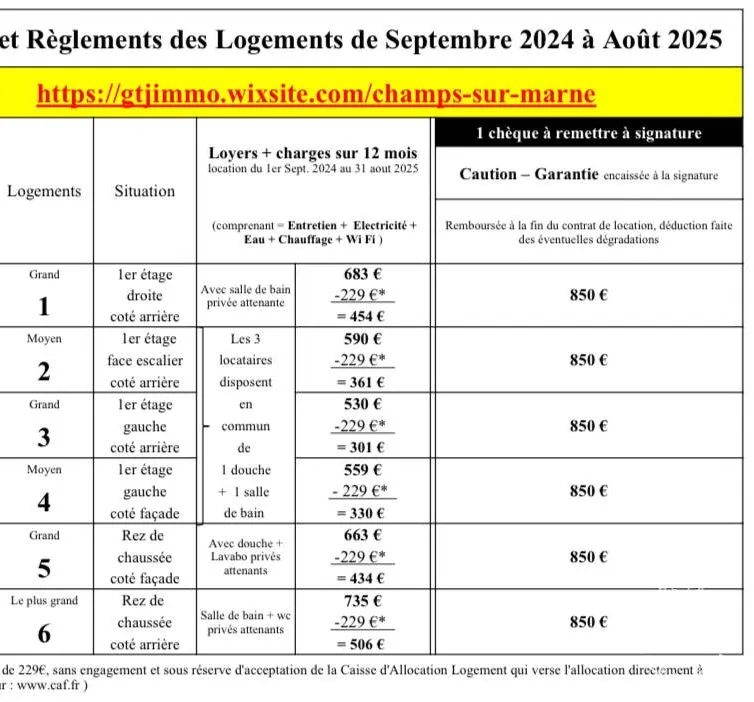 Location Champs-sur-Marne Chambre 66e7f74b97ba