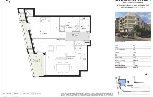 Location Asnières-sur-Seine Appartement 66f3df041562