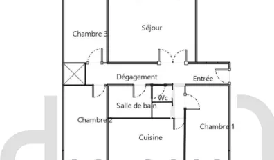 Location Écully Appartement 6759b6e1b43c