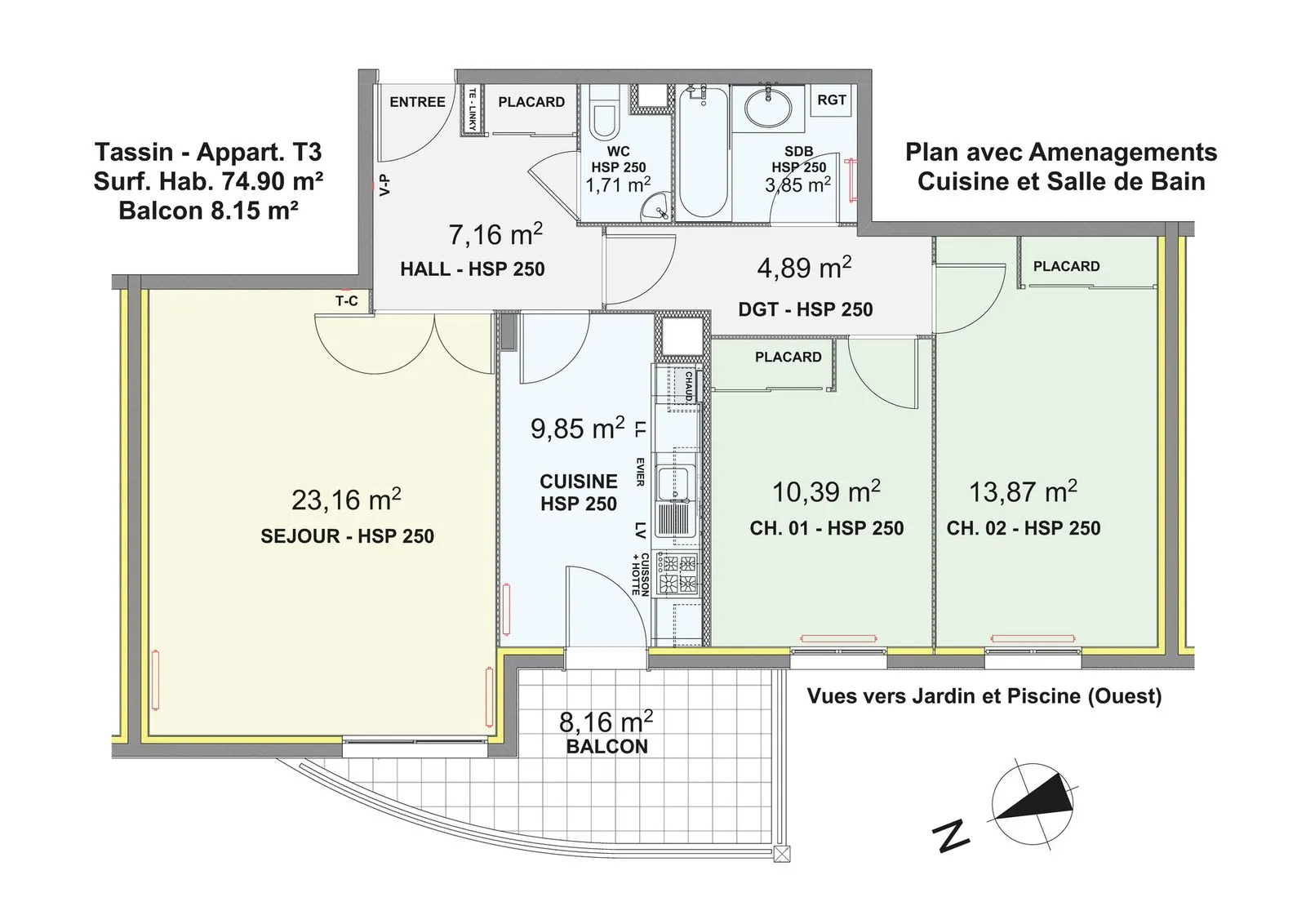 Location Tassin-la-Demi-Lune Appartement 6be33411