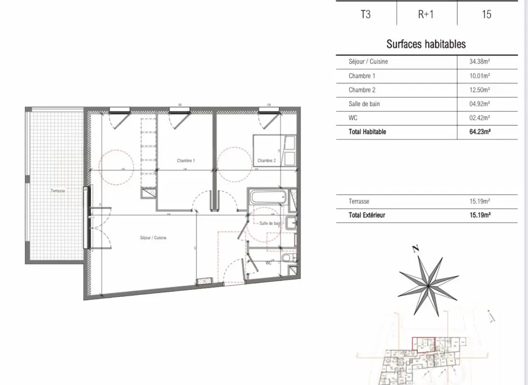 Location Aix-en-Provence Appartement 77ddfa15