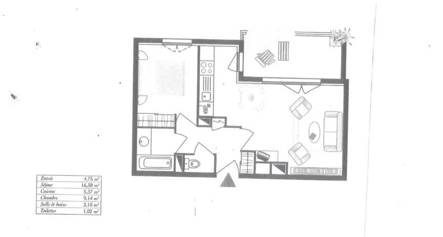 Location Saint-Ouen-l'Aumône Appartement 7a143764