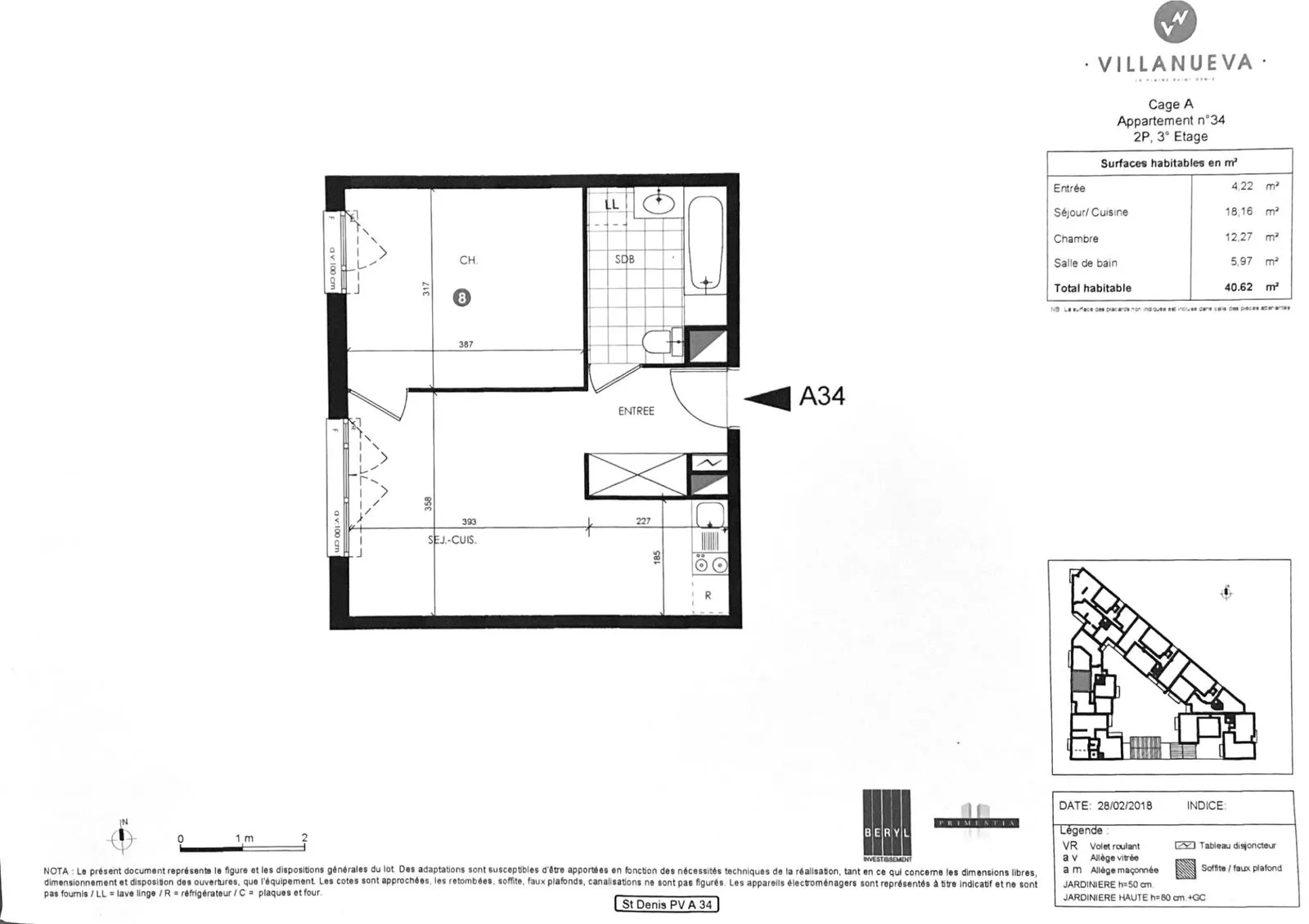 Location Saint-Denis Appartement 9db9c812