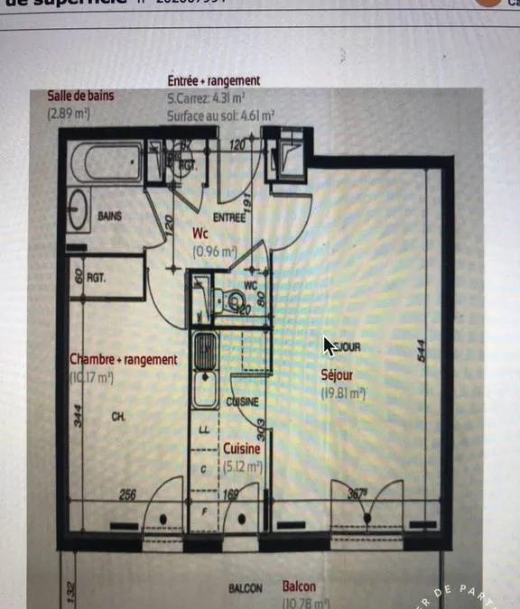 Location Villejuif Appartement a5bc0e4b