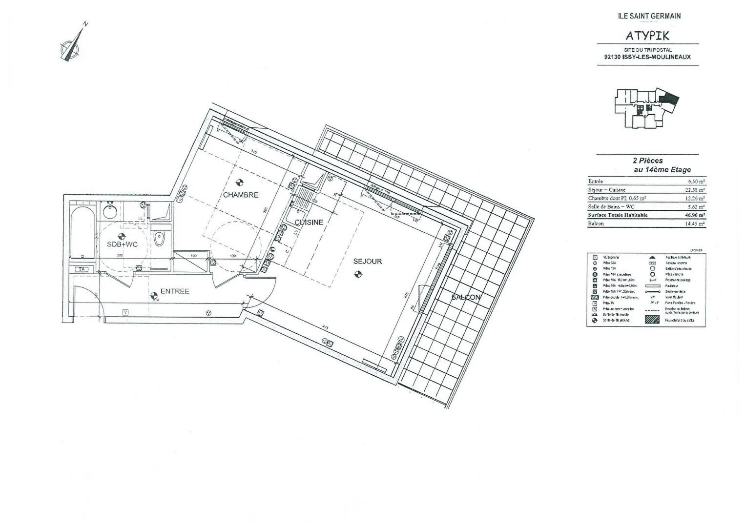 Location Issy-les-Moulineaux Appartement de7c0481