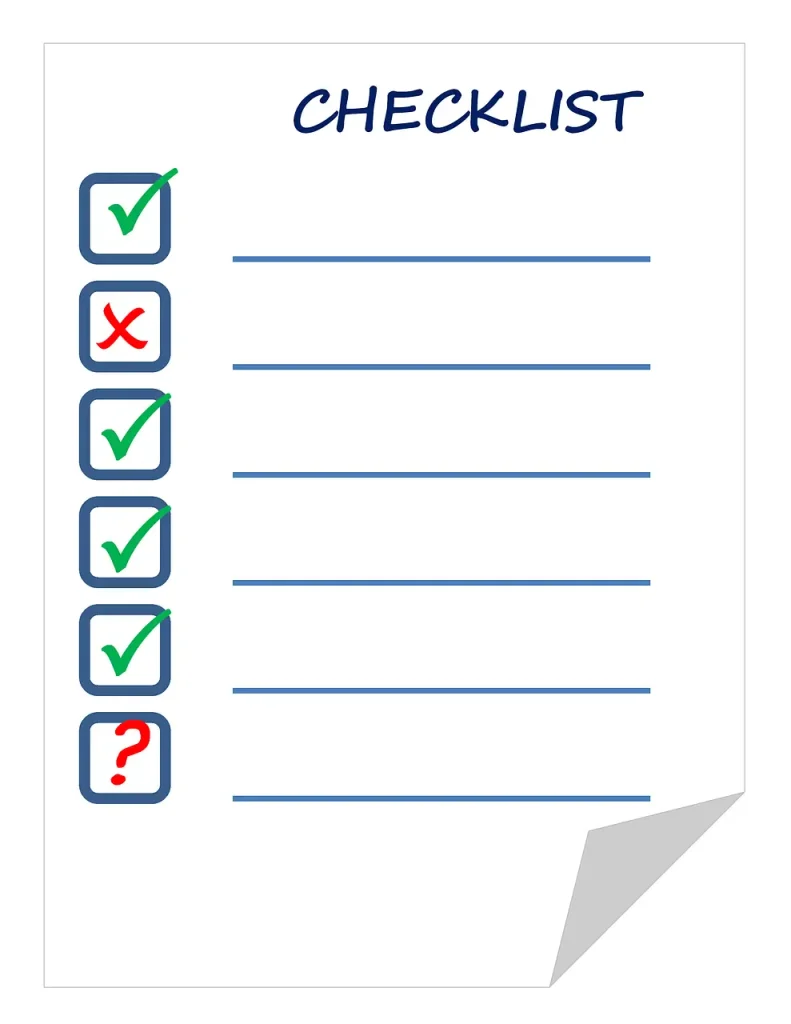 checklist
